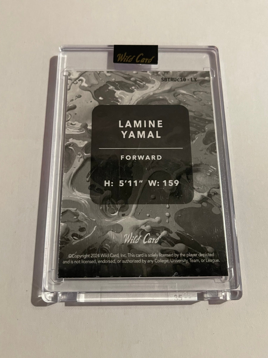 Lamine Yamal 2024 Wild Card Splat #SBTRUC10-LY Co – Knoxville Smokies