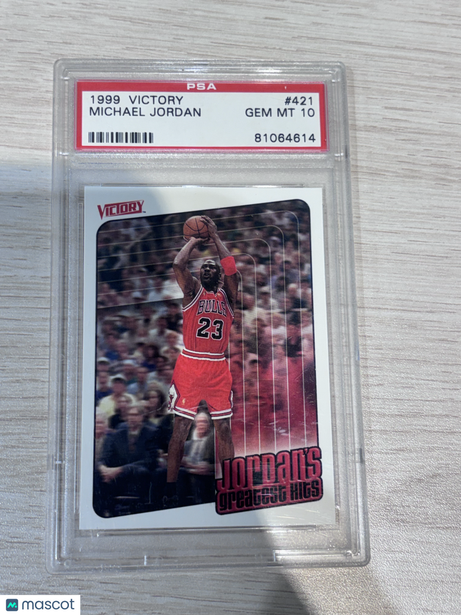 psa graded michael jordan cards Michael Jordan 1999 Upper Deck Victory #421 PSA 10 – Knoxville Smokies