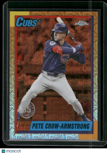 Pete Crow-Armstrong 2025 Topps Chrome #U90C-42 Or – Knoxville Smokies