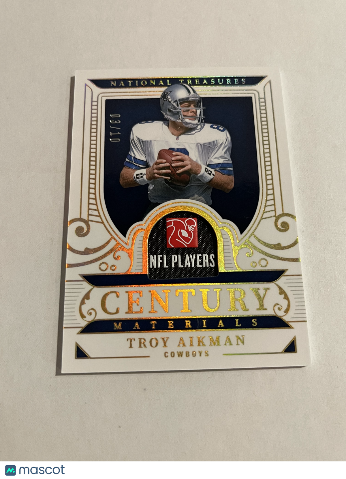Troy Aikman 2026 Panini National Treasures Centur – Knoxville Smokies