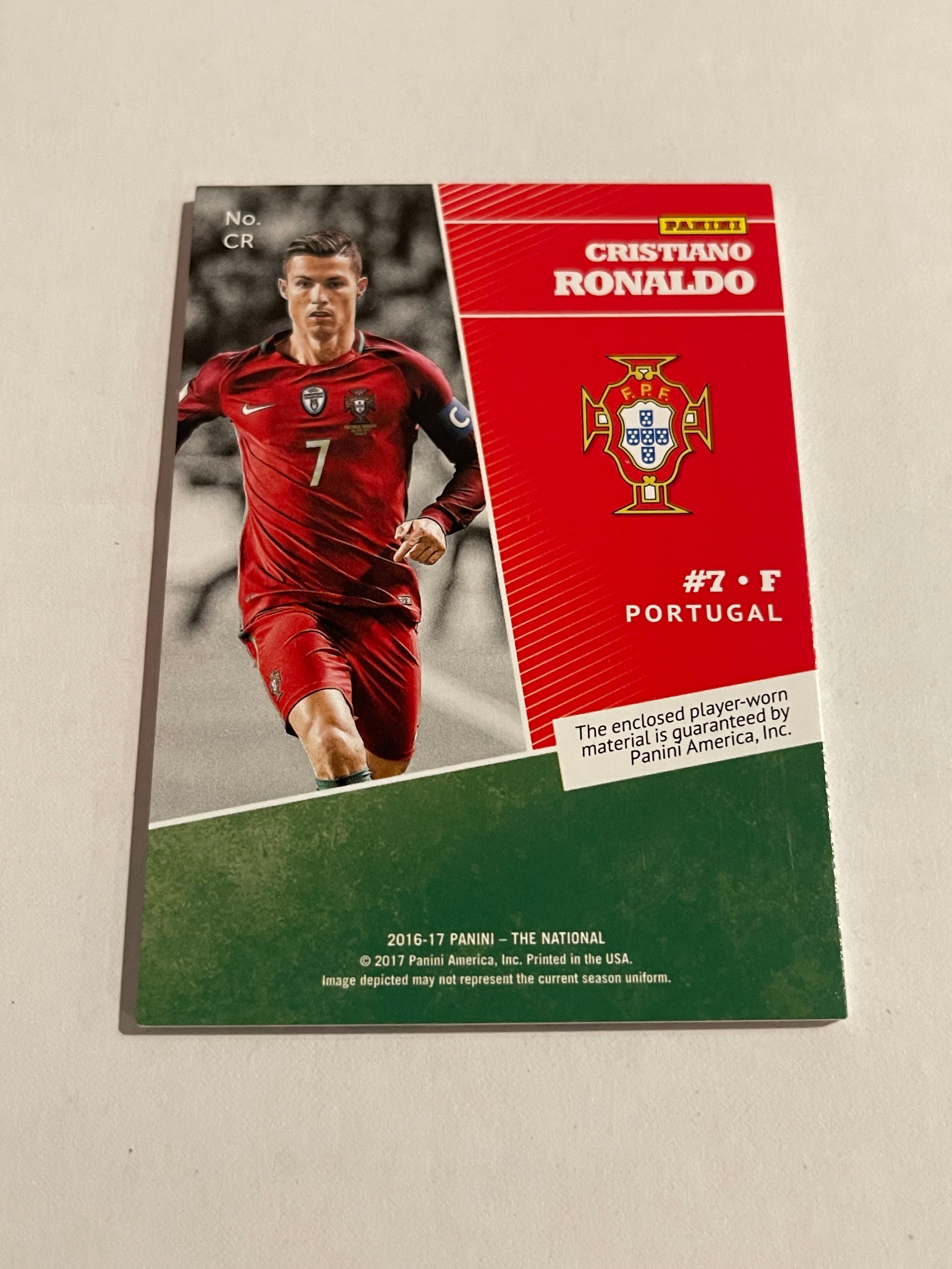 Cristiano Ronaldo 2017 Panini The National #CR Pl – Knoxville Smokies