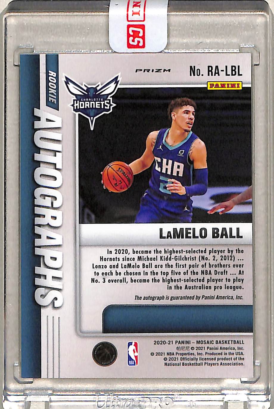 LaMelo Ball 2020 Panini Mosaic Prizm RC Auto #RA- – Knoxville Smokies