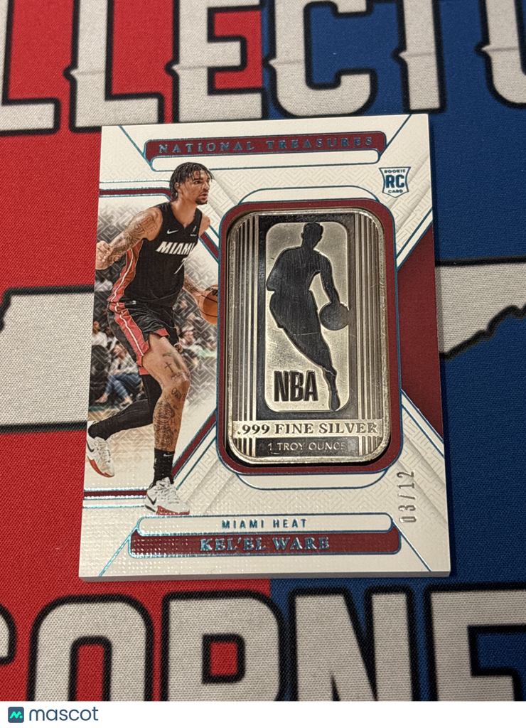 Kel'el Ware 2025 Panini National Treasures #3 Fin – Knoxville Smokies