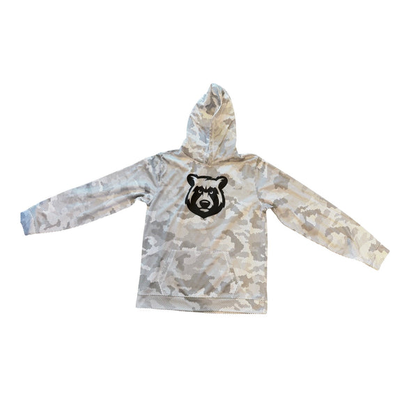 Youth Dot Camo Bear Hoodie