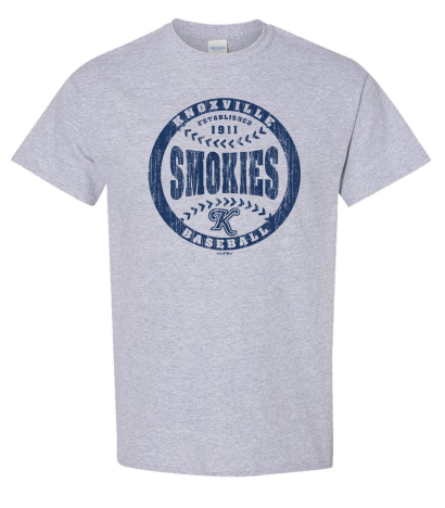 Smokies Faded Ball Rolled Tee