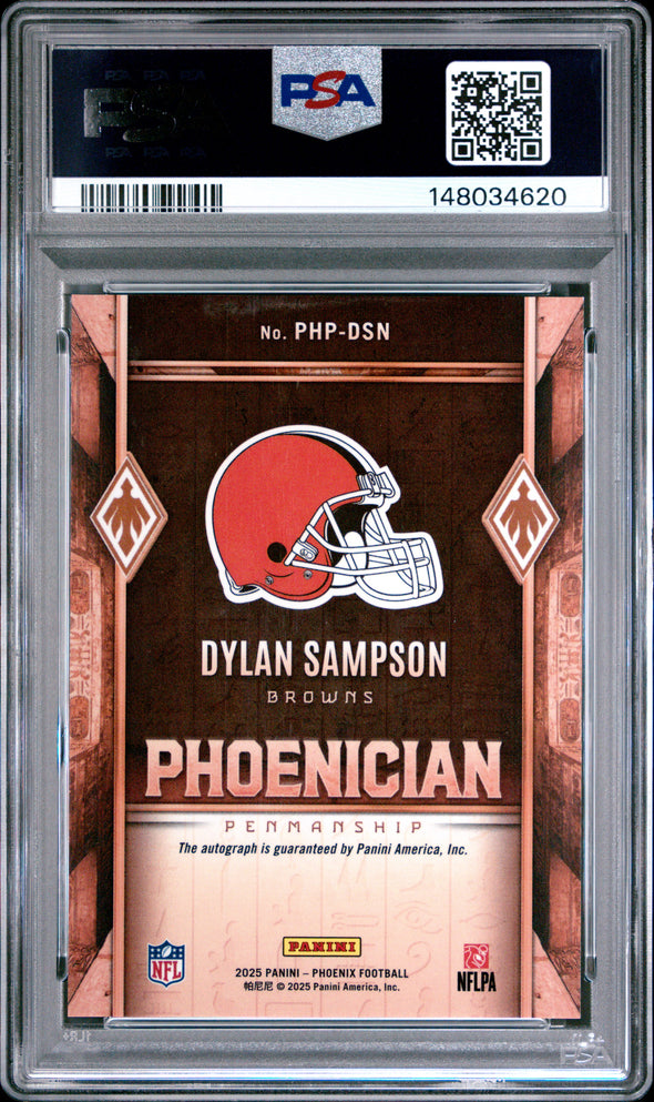 Dylan Sampson 2025 Panini Phoenix Phoenician Penm – Knoxville Smokies