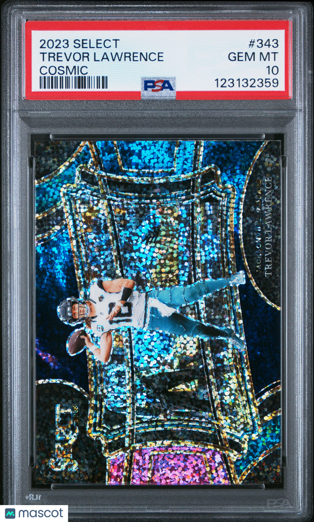 Trevor Lawrence 2023 Panini Select #343 Cosmic PS – Knoxville Smokies