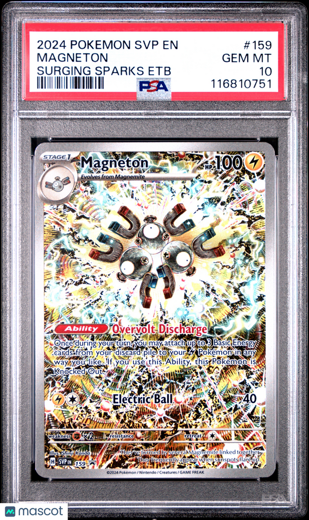 2024 Pokemon SVP EN-SV Black Star Promo Magneton – Knoxville Smokies