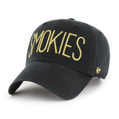 Smokies '47 Ladies Black Shimmer Cap